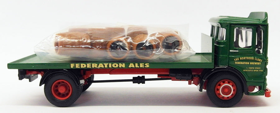 Corgi 1/50 Scale 97370 - AEC 4 Wheel Flat Bed Lorry - Federation Brewery