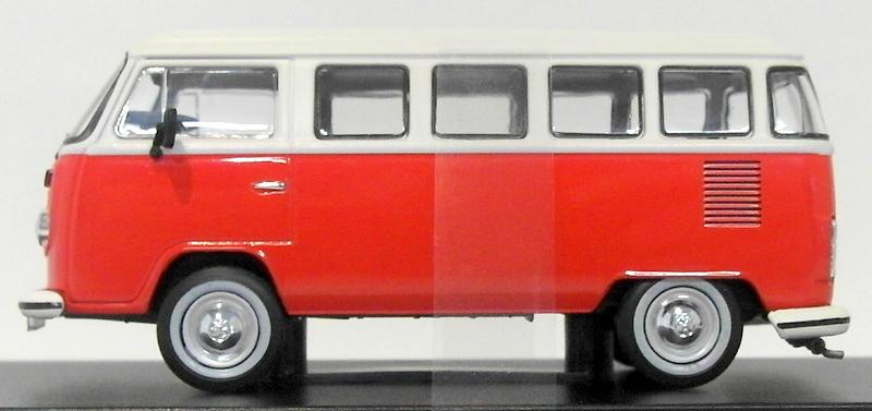 Premium X 1/43 Scale PRD344 1976 Volkswagen Type 2 Kombi Red/White