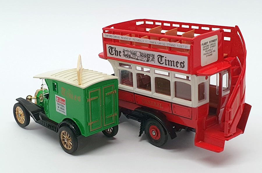 Corgi Diecast R2499G - Thornycroft Bus & Ford Model T Van