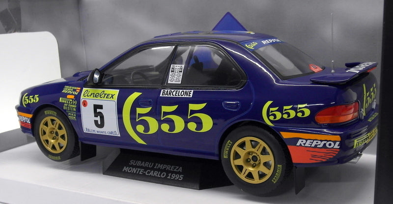 Solido 1/18 Scale S1800802 Subaru Impreza WRC Monte Carlo Rally 1995