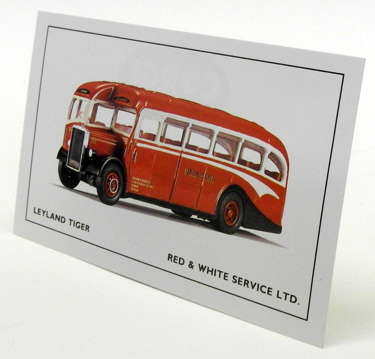 Corgi 1/50 Scale Model Bus 97213 - Leyland Tiger - Red & White Services Ltd.