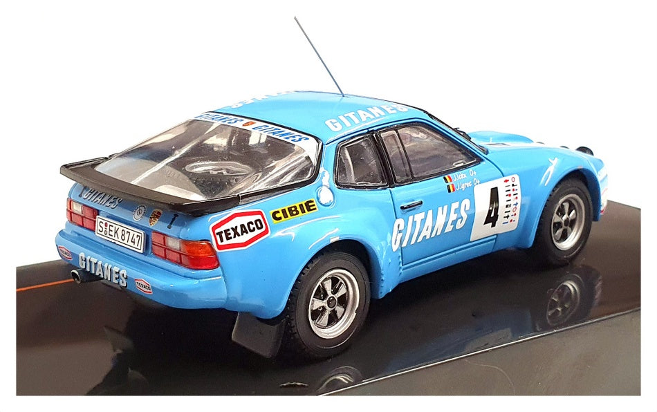 Ixo 1/43 Scale RAC367 - Porsche 924 Carrera GTS #4 Rally Boucles de Spa 1982