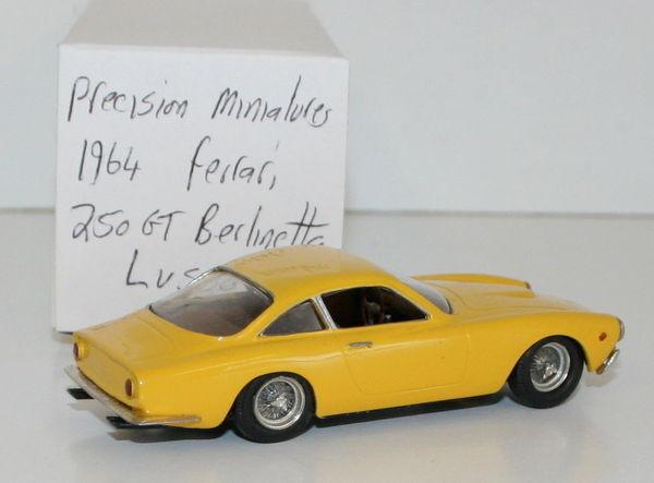 PRECISION MINIATURES 1/43 WHITE METAL - 1964 FERRARI  250 GT BERLINETTA LUSSO