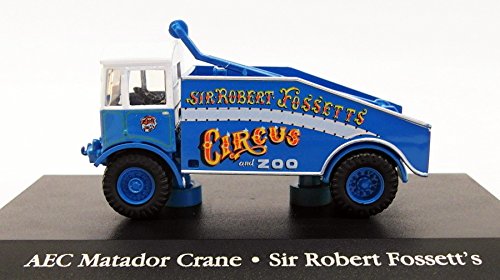 Atlas Editions 1/76 Scale 4 654 117 - AEC Matador Crane - Sir Robert Fossett's