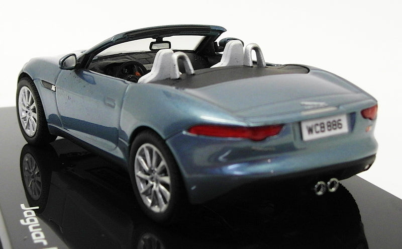 Ixo Models 1/43 Scale Model Car 141280 - Jaguar F-Type S - Satelite Grey