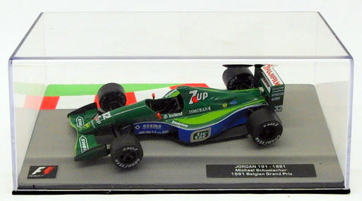 Altaya 1/43 Scale Model Car 20318V - F1 Jordan 191 1991 - Michael Schumacher