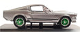 Greenlight 1/43 Scale 86411 - 1967 Custom Mustang "Eleanor" Silver Green Wheels