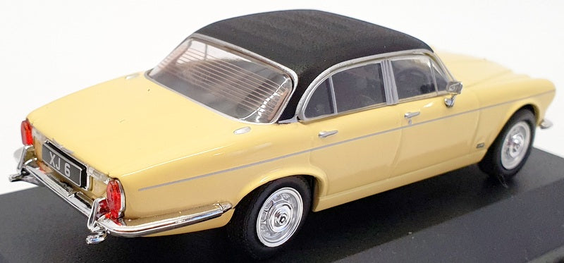 Atlas Editions 1/43 Scale Model Car 4 641 127 - Jaguar XJ Series1- Yellow