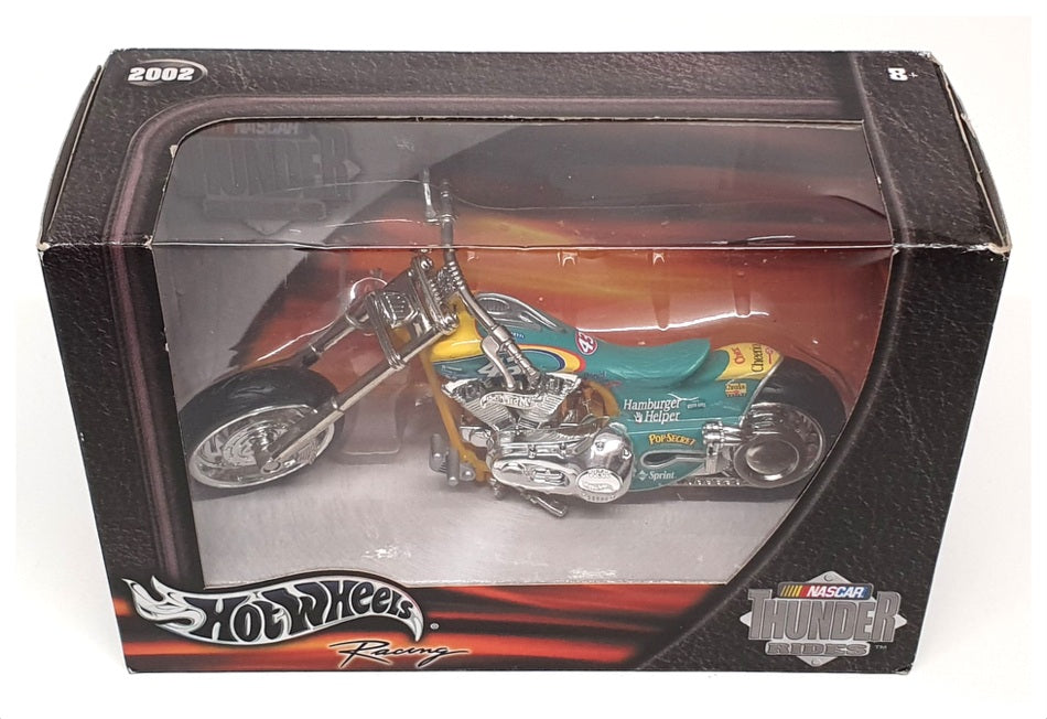 Hot Wheels 1/18 Scale 55724 - Nascar Thunder Rides Motorbike #43 Cheerios