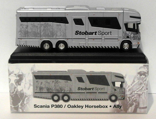 Atlas 1/76 Scale Model Truck 4 649 111 - Scania P380 Oakley Horsebox - Stobart