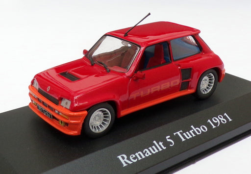 Atlas Editions 1/43 Scale 2 891 012 - 1981 Renault 5 Turbo - Red