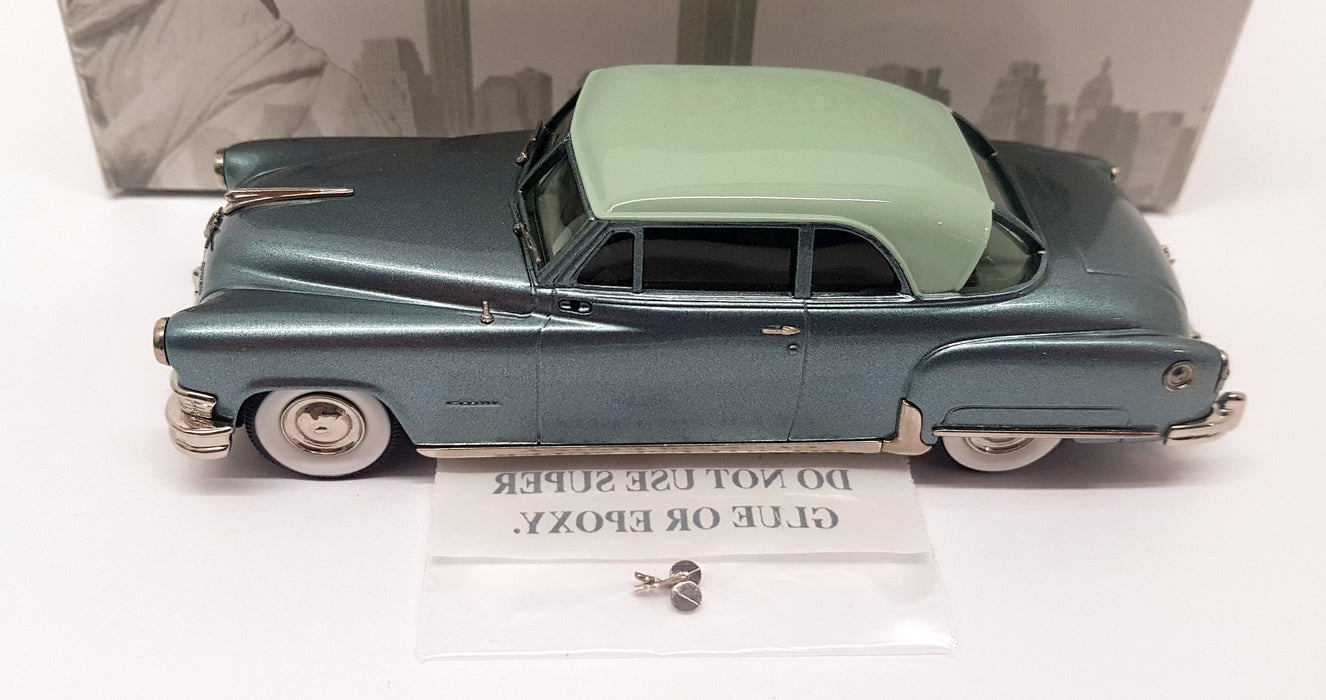 Brooklin 1/43 Scale BRK110 - 1952 Chrysler Imperial Newport Gray/Green Metallic