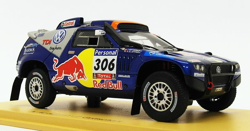 Spark 1/43 Scale S0827 - Volkswagen Touareg Race 2 - #306  2010