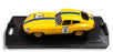 Box Model 1/43 Scale SS-05 - 1962 Jaguar E Type #18 Targa Florio 1988 - Yellow