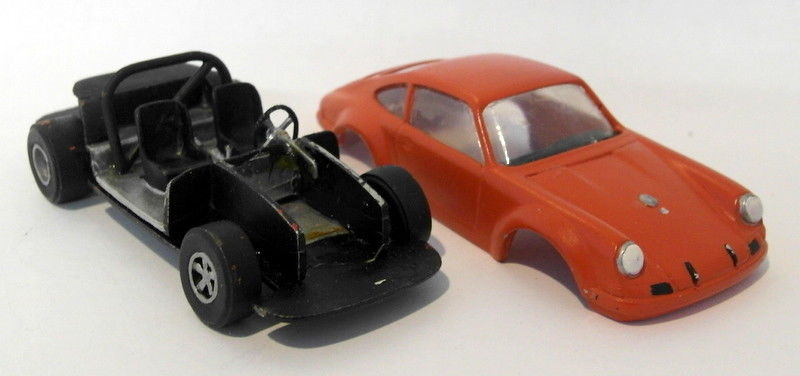 Unbranded 1/43 scale white metal - 19APR3 Porsche 911 Carrera Orange