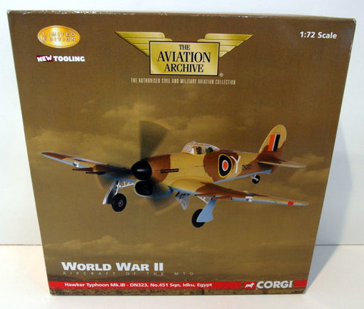 Corgi 1/72 AA36501 Hawker Typhoon Mk.IB DN323 451 Sqn Egypt 1943