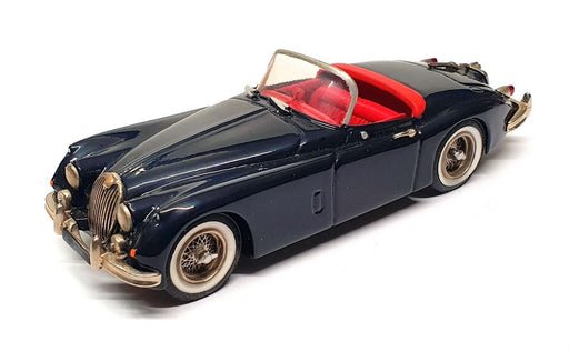 Milestone Miniatures 1/43 Scale JW2B - Jaguar XK150S Roadster - Dk Blue 