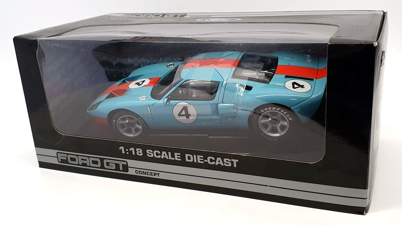 Minichamps 1/18 Diecast 100141 - Ford GT Concept #4  - Blue