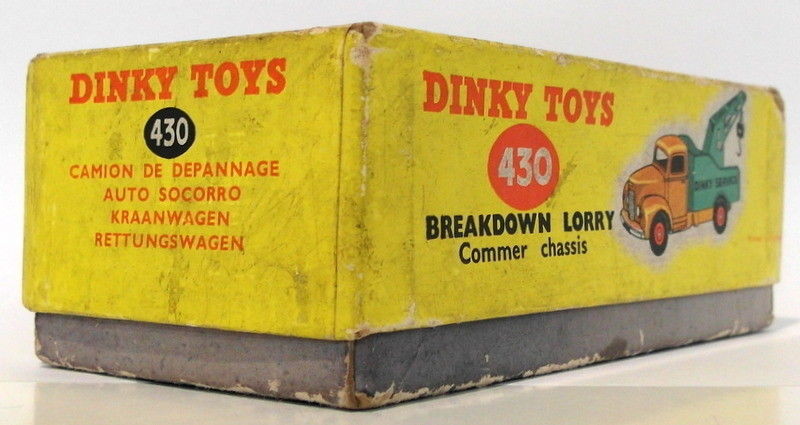 Vintage Dinky 430 - Breakdown Lorry Commer Chassis - Blue