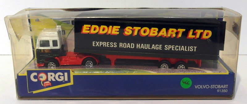 Corgi 1/64 Scale Diecast 91350 - Volvo Truck & Trailer - Eddie Stobart Ltd