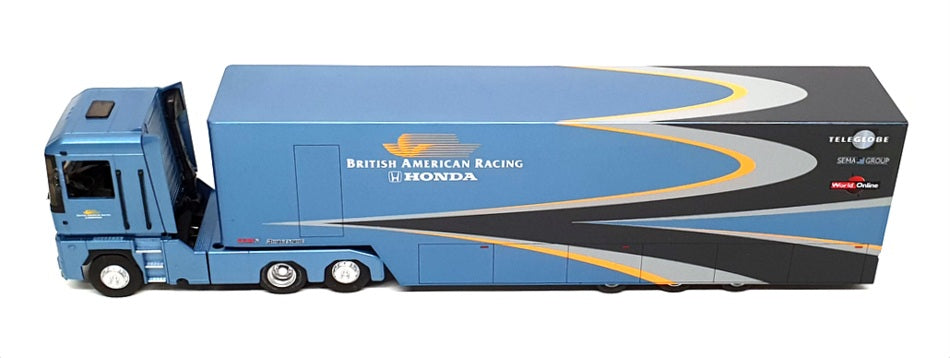 Eligor 1/43 Scale 11245 - Renault F1 Transporter Truck Honda - Blue