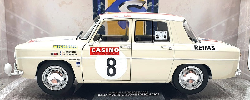 Solido 1/18 Scale Diecast S1803608 - Renault R8 Gordini #8 RMC Historique 2014
