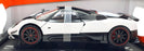 MotorMax 1/18 Scale Diecast 79158 - Pagani Zonda Cinque - White/Black