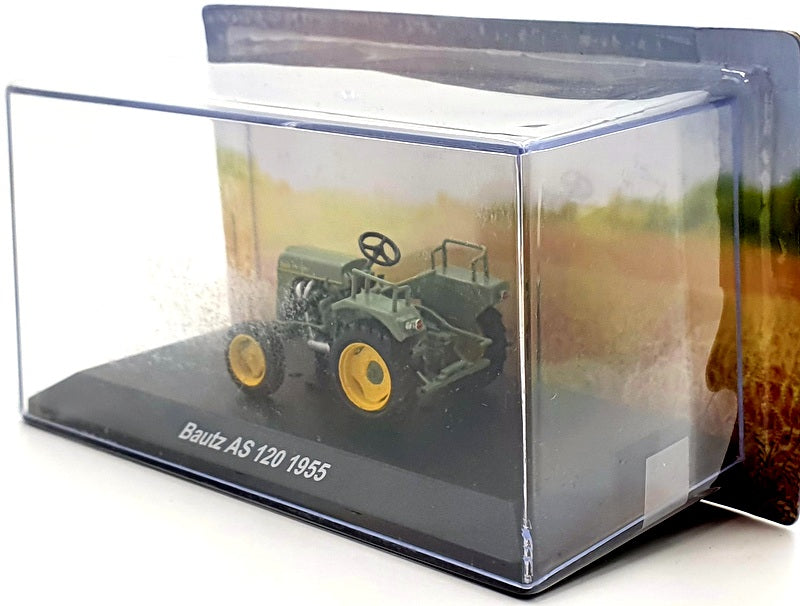 Hachette 1/43 Scale Model Tractor HL44 - 1955 Bautz AS120 Green