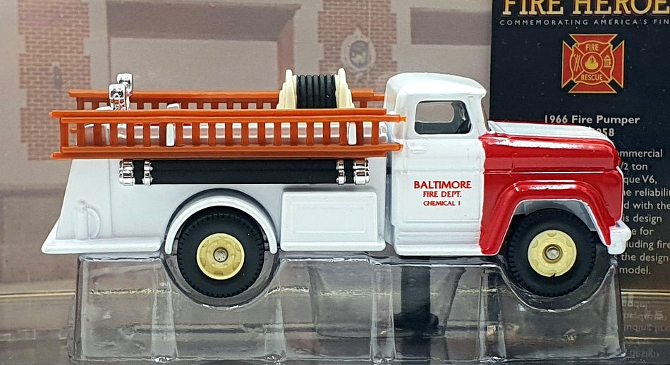 Corgi Appx 10cm Long Diecast CS90058 - 1966 Fire Pumper Baltimore MD