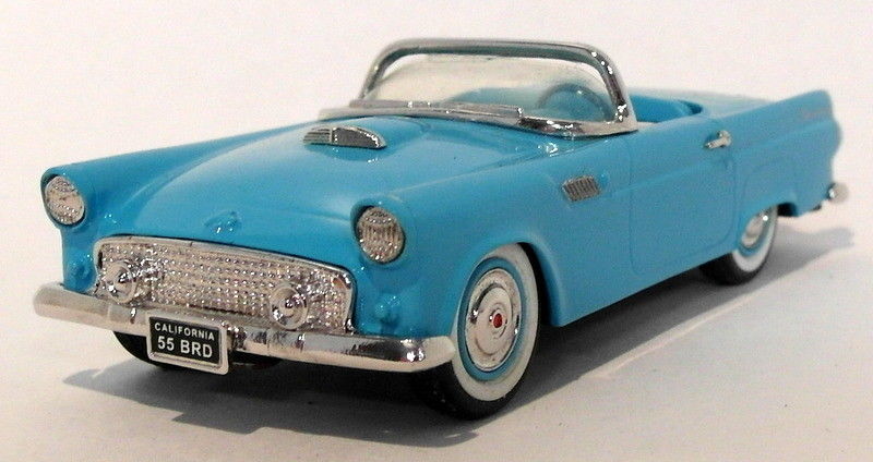 Durham Classics 1/43 Scale DC33-D - 1955 Ford Thunderbird - Blue