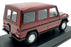 Minichamps 1/18 Scale Diecast 155 038102 Mercedes-Benz G Wagon LWB Dark Red