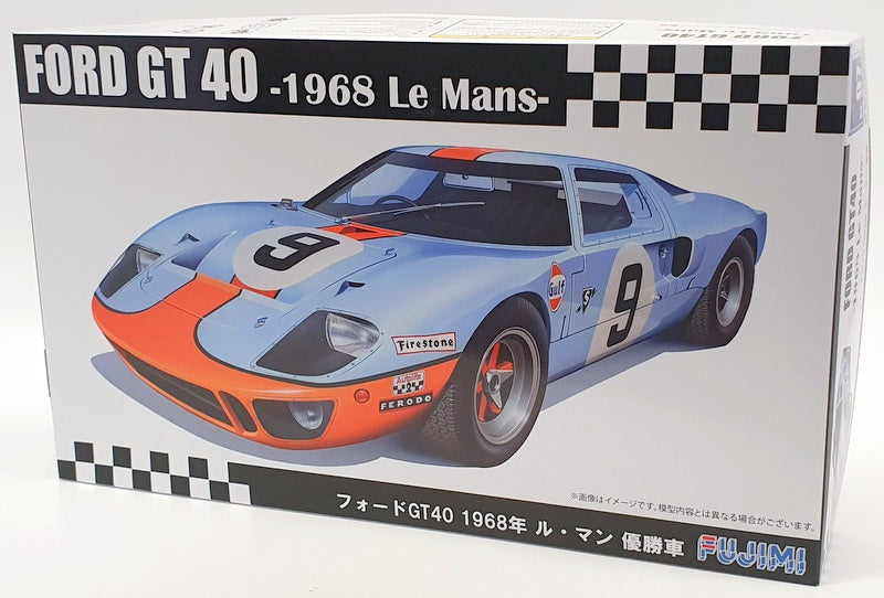 Fujimi 1/24 Scale Model Kit 126050 - 1968 Ford GT40 Le Mans