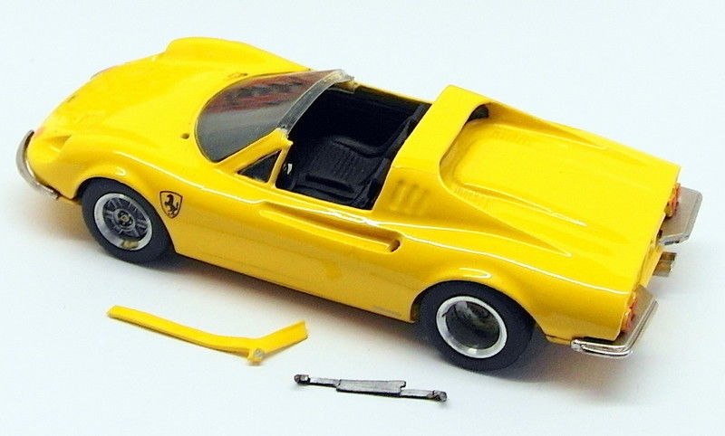 Western Models 1/43 Scale WP107X - Ferrari 246 GT Dino Open - Yellow Damaged