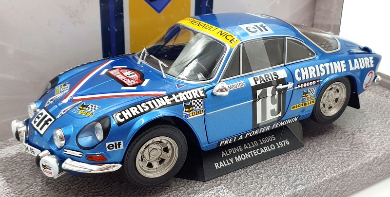 Solido 1/18 Scale Diecast S1804204 - Alpine A110 1600S RMC 76 Mouton #19