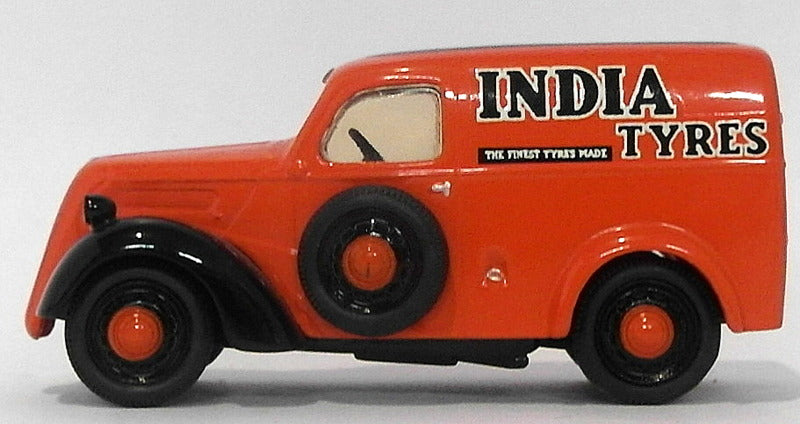 Somerville Models 1/43 Scale 107 - Fordson 5CWT Van - India Tyres - Orange