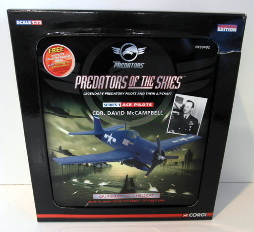 Corgi 1/72 PR99402 Grumman F6F-5 Hellcat USS Essex OCT 1944