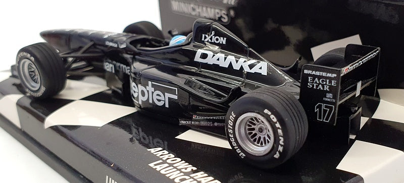 Minichamps 1/43 Scale 430 980087 - 1998 Arrows Hart Launch M.Salo