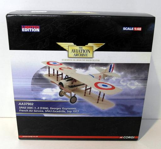 Corgi 1/48 AA37902 SPAD XIIIC-1 S S504 Georges Guynemer French