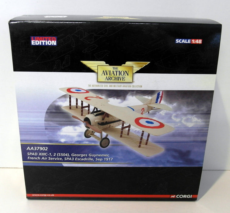 Corgi 1/48 AA37902 SPAD XIIIC-1 S S504 Georges Guynemer French