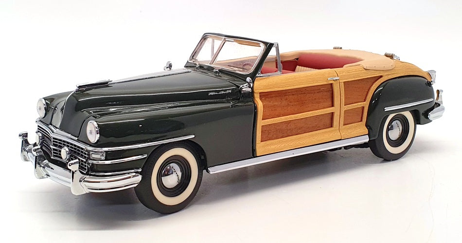 Franklin Mint 1/24 Scale B11D165 - 1948 Chrysler Town & Country Conv - Green