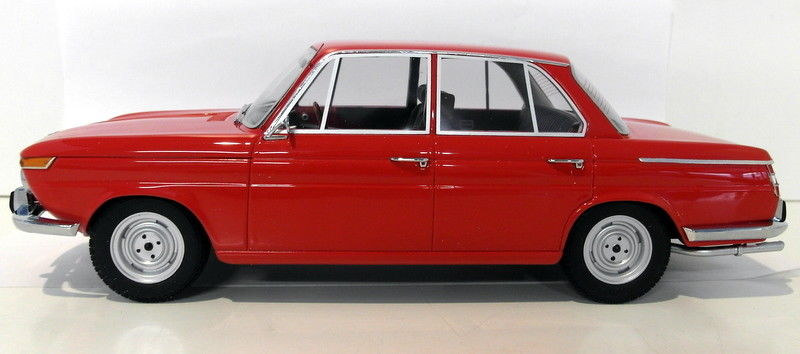 Minichamps 1/18 Scale Resin - 107 024001 BMW 1800 Ti 1965 Red