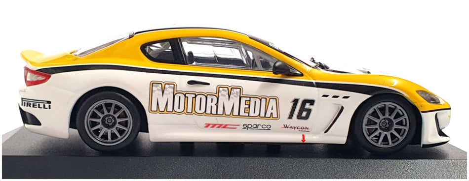 MINICHAMPS MASERATI GRAN Turismo Mc Gt4 Test Car 2010 Trophée MINICHAMPS MASERATI GRAN Turismo Mc Gt4 Test Car 2010 Trophée