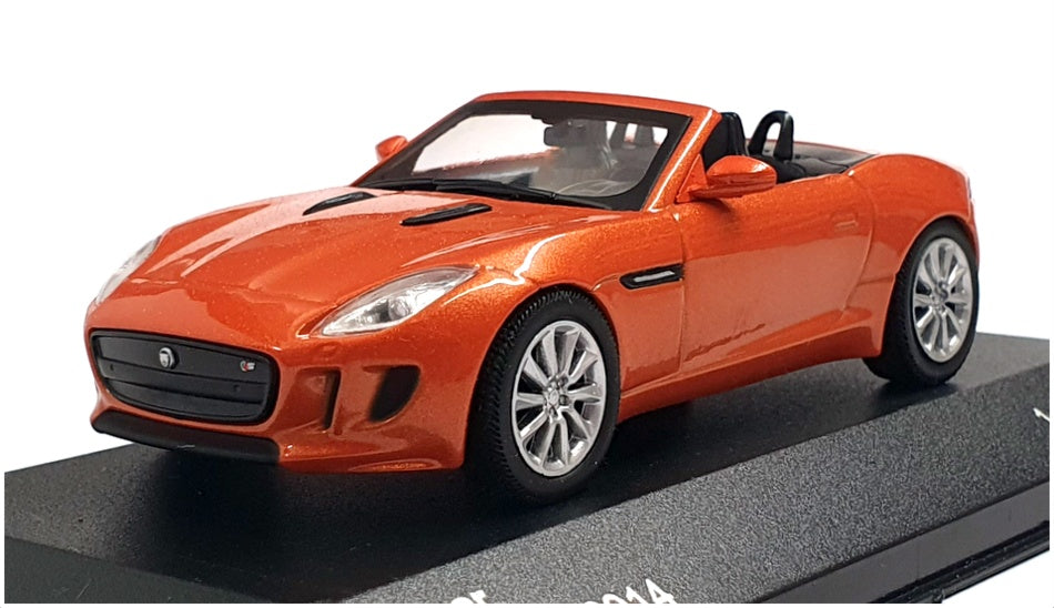 Whitebox 1/43 Scale WB166 - 2014 Jaguar F-Type Open - Met Orange