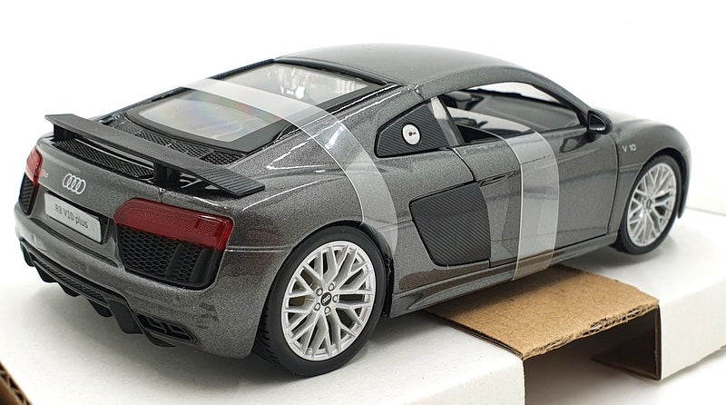 Maisto 1/24 Scale Diecast 31513 - Audi R8 V10 Plus - Grey