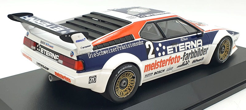 Minichamps 1/18 Scale 155 822902 - BMW M1 Schnitzer Eterna 1982 H.J.Stuck