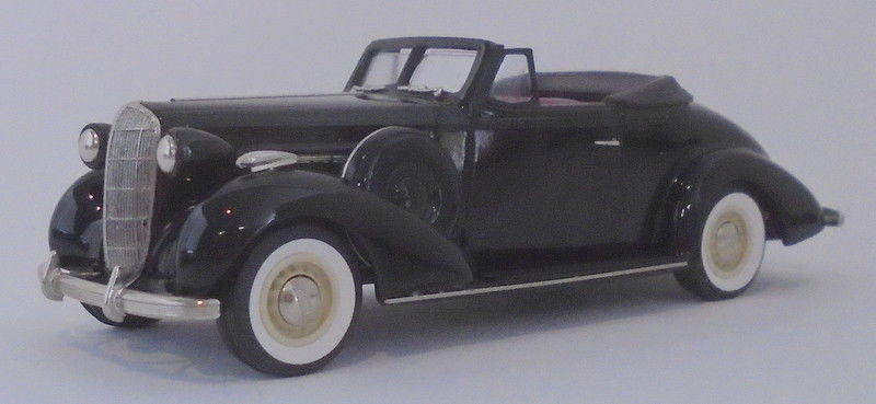 Brooklin Models 1/43 Scale BC026 - 1936 Buick Special Convertable Coupe Black