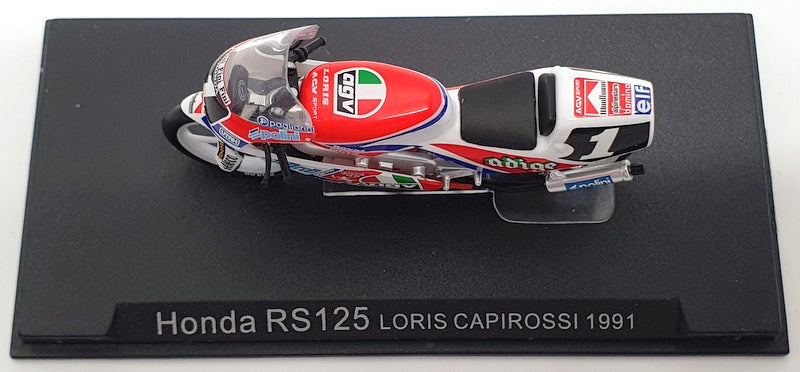 Altaya 1/24 Scale Model Motorcycle AL28015 - 1991 Honda RS125 Loris Capirossi