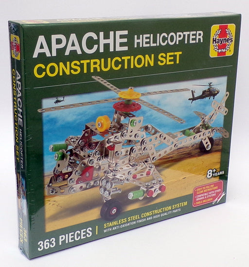 The Gift Box Company Kit 37976 - Apache Helicopter 363 Piece Construction Set