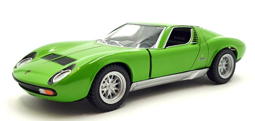 Kinsmart 1/34 Scale Diecast Pull Back & Go KT5390D - Lamborghini Miura Green