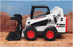 Burago 10cm Long 18-31802 - Bobcat S590 Skid-Steer Loader & Grapple Motorized